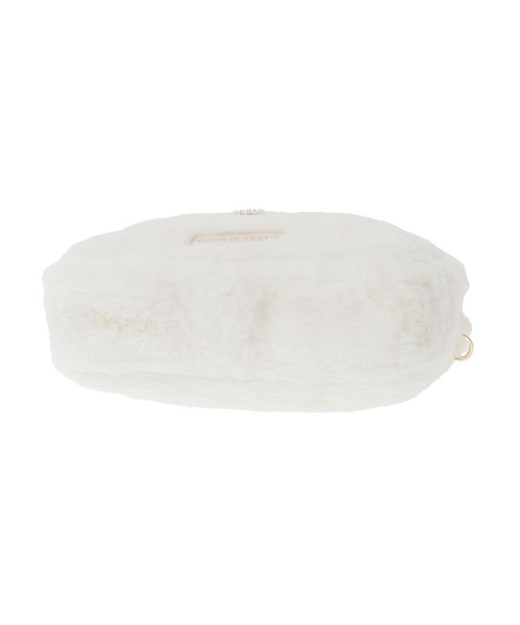 Maison de FLEUR「チャーム付きファー2Wayボストンバッグ」|ハンドバッグ|