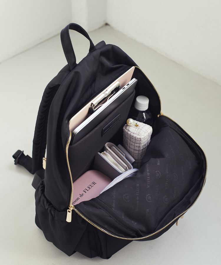 Maison de FLEUR「【撥水加工/19L】ポケットリュック」|リュック|