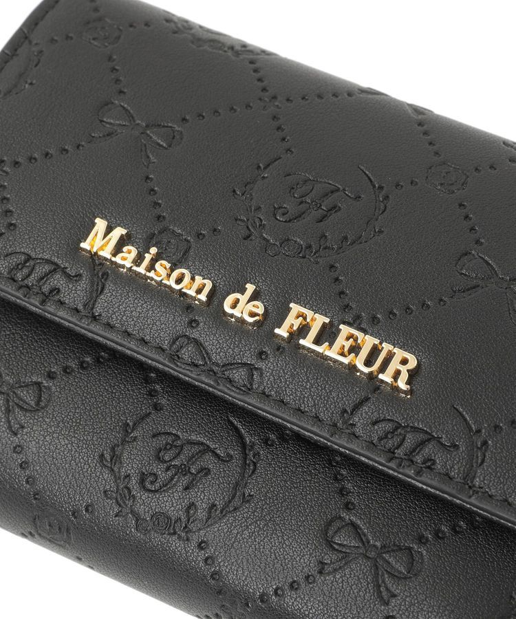 Maison de FLEUR「カラーモノグラムウォレット」|財布|