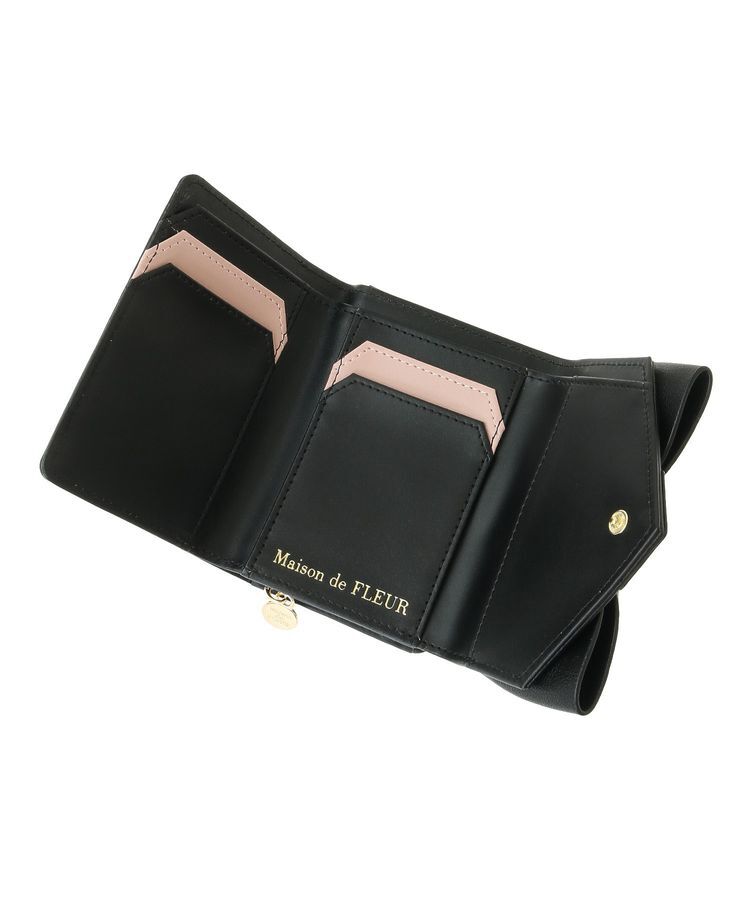 Maison de FLEUR「ベルトリボンミニウォレット」|財布|