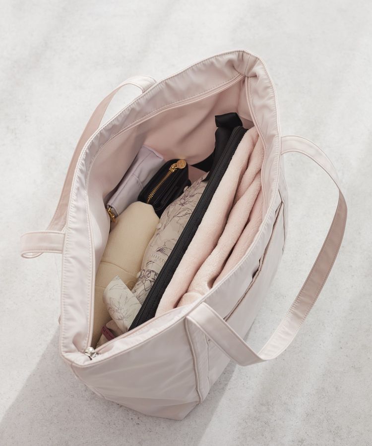 Maison de FLEUR「撥水加工リボンキャリーオンバッグ」|トートバッグ|