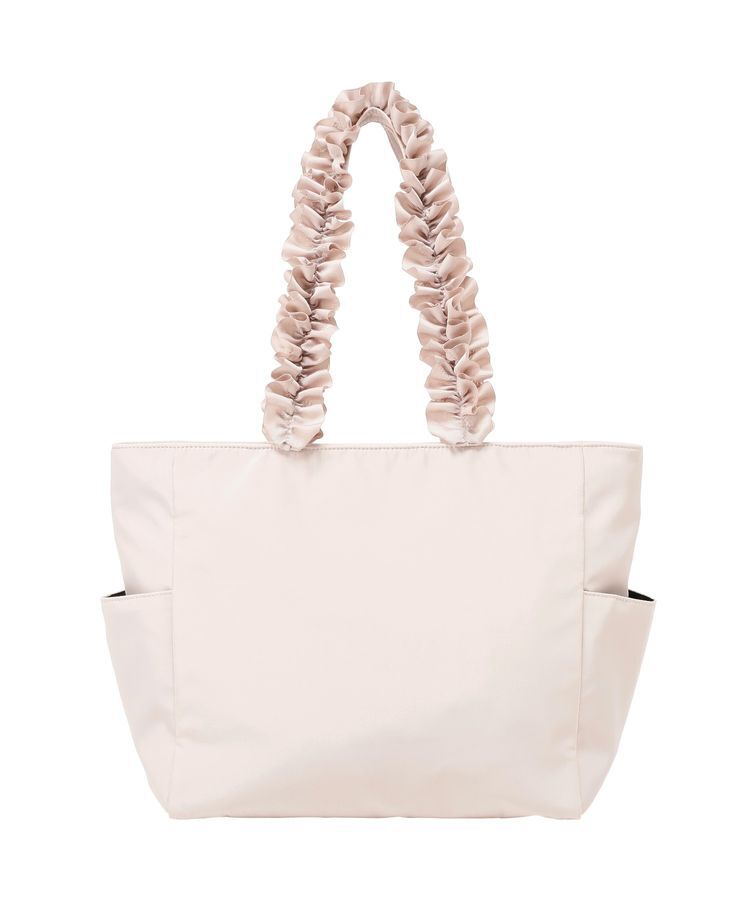 Maison de FLEUR「撥水加工フリルハンドルトートバッグ」|トートバッグ|