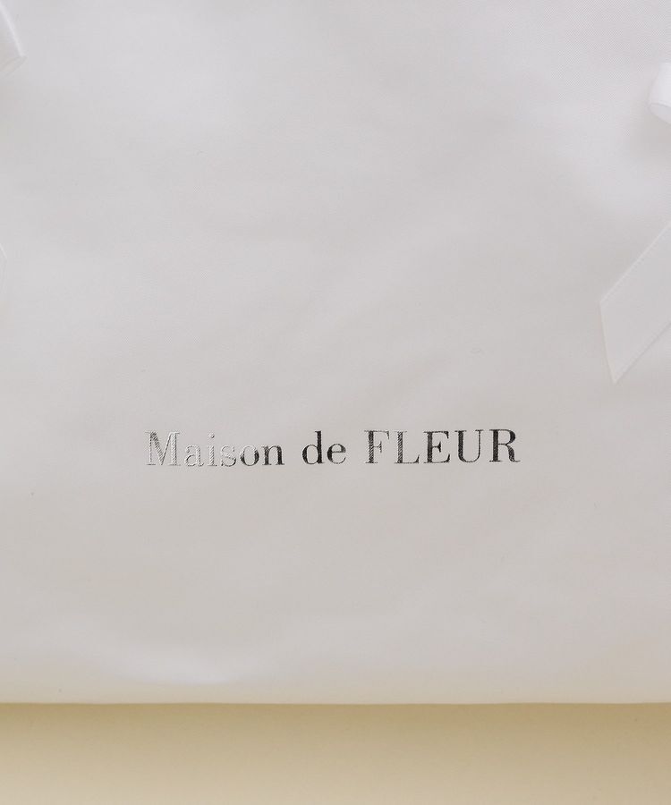 Maison de FLEUR「リボンナップサック」|リュック|