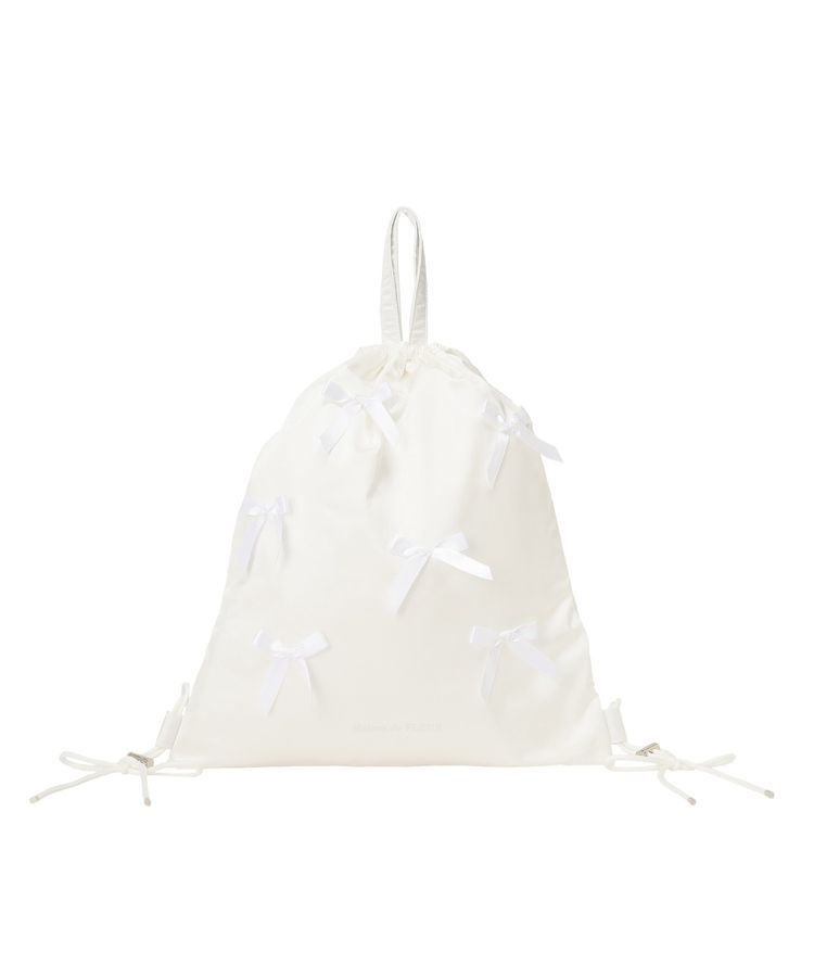 Maison de FLEUR「リボンナップサック」|リュック|