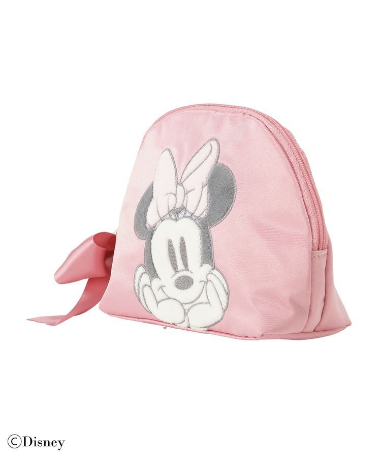 Maison de FLEUR「Minnie Mouse/ラウンドポーチ」|ポーチ|