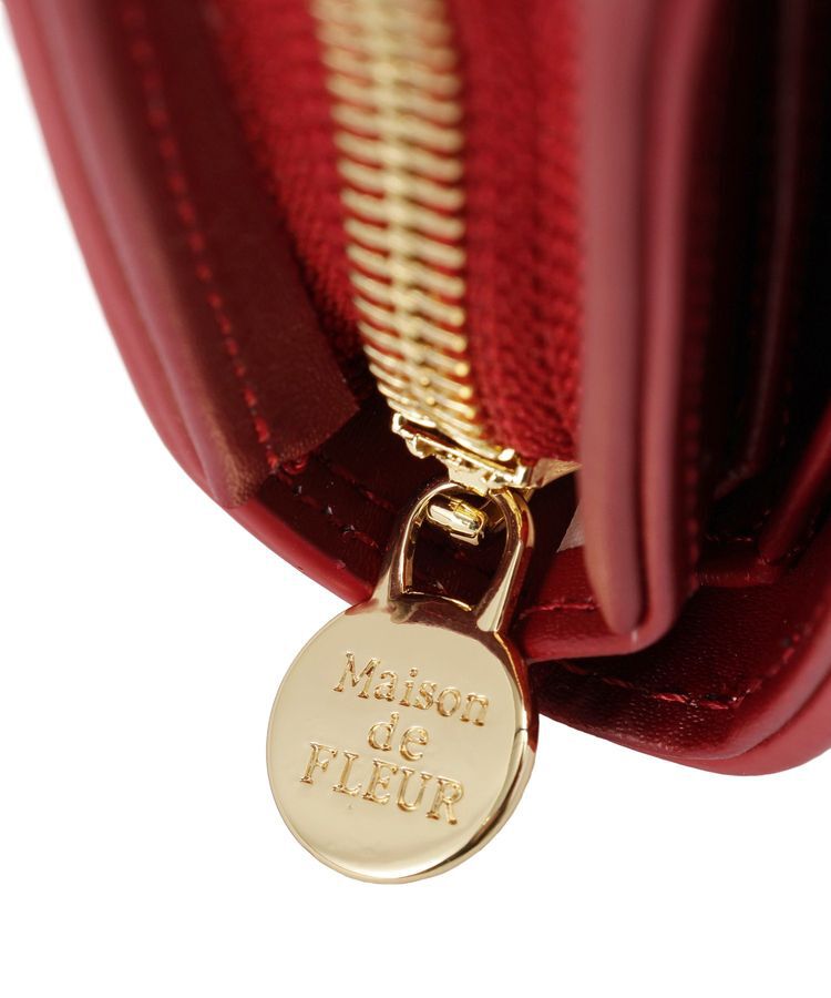 Maison de FLEUR「いちご柄ウォレット」|財布|