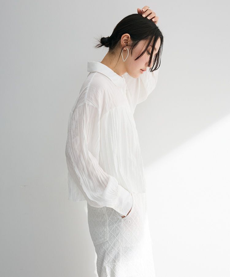 Green Parks「・SUGAR SPOON ワッシャーキリカエブラウス」|シャツ・ブラウス|