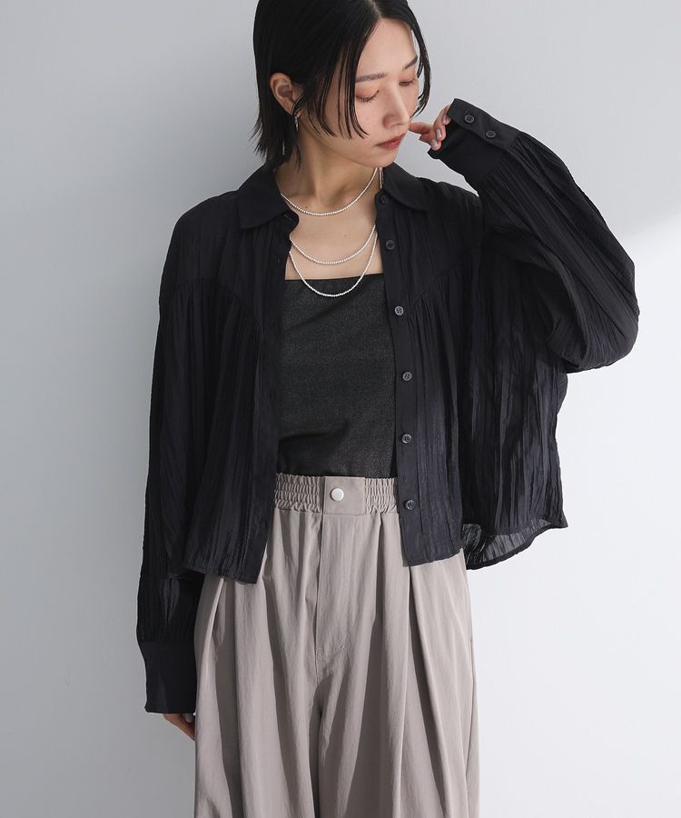 Green Parks「・SUGAR SPOON ワッシャーキリカエブラウス」|シャツ・ブラウス|