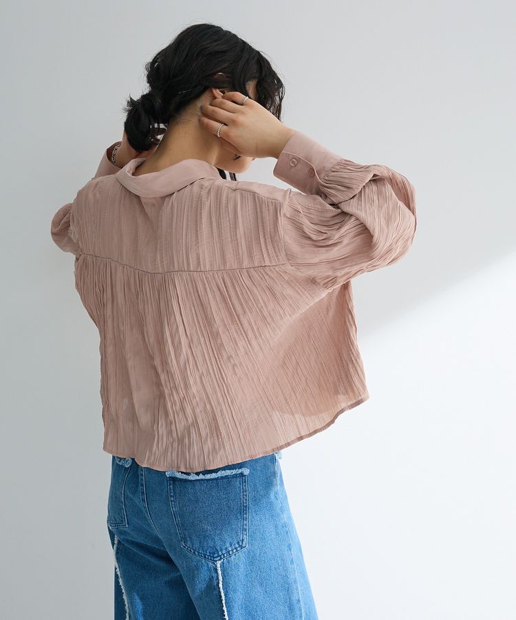 Green Parks「・SUGAR SPOON ワッシャーキリカエブラウス」|シャツ・ブラウス|