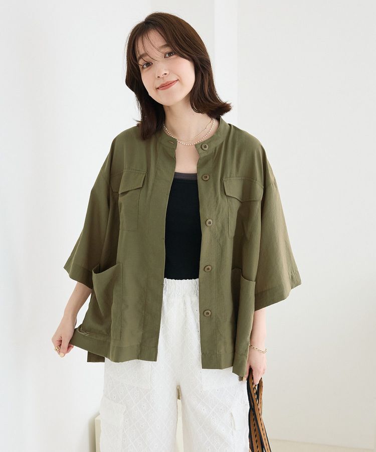 armonia「ミリタリーシャツジャケット」|テーラードジャケット|