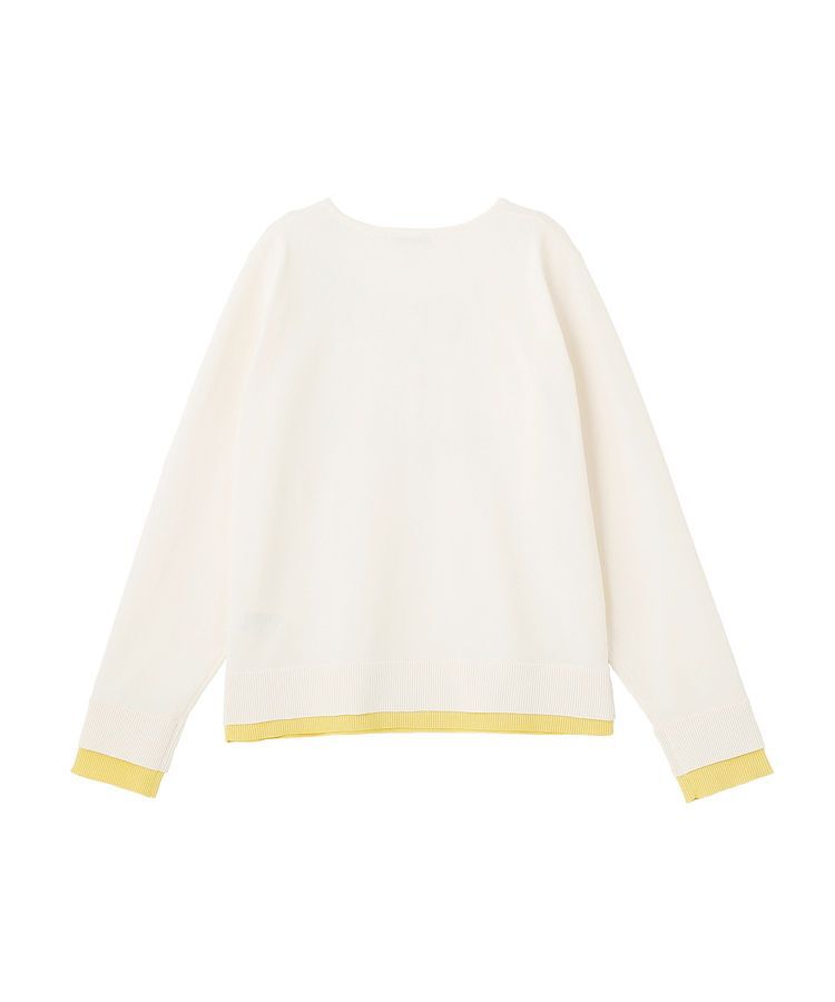 Green Parks「ヘンリーネックレイヤードニットプルオーバー」|ニット・セーター|