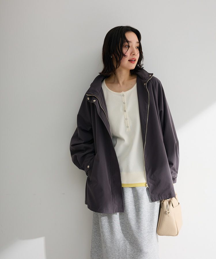 Green Parks「ヘンリーネックレイヤードニットプルオーバー」|ニット・セーター|