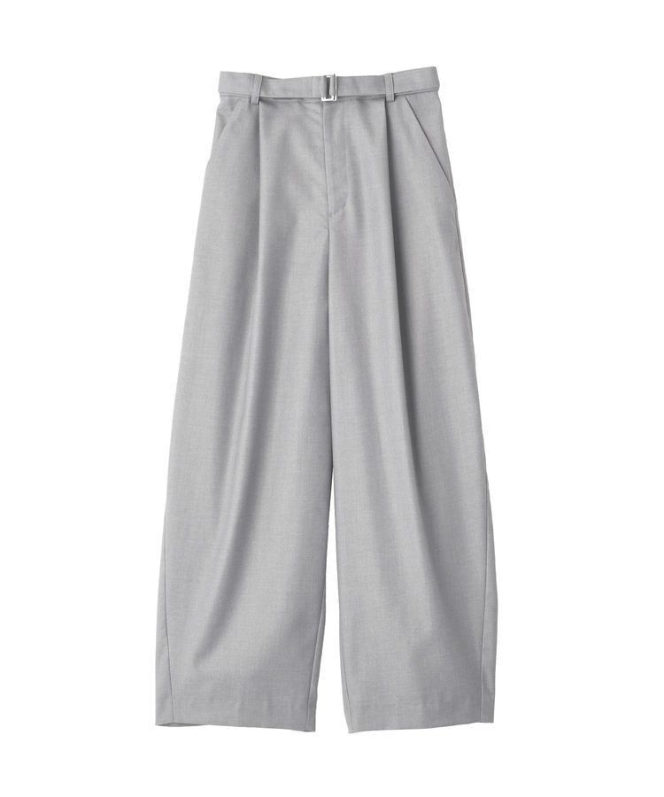 YECCA VECCA「ベルト付きカーヴィーパンツ」|その他|
