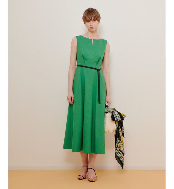 allureville「リネンライクオックスノースリワンピース」|ワンピース|