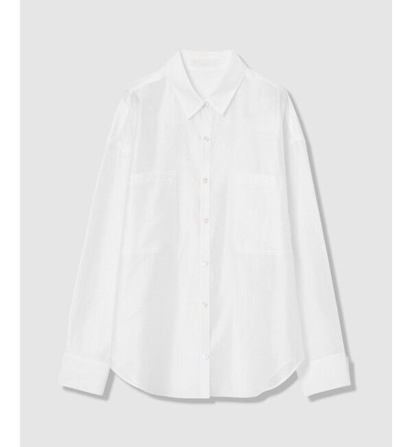 allureville「オーガンシアーシャツ」|シャツ・ブラウス|ホワイト