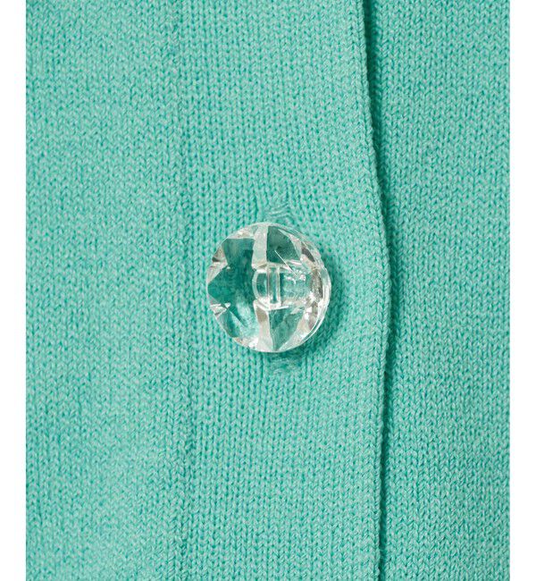 LOULOU WILLOUGHBY「 WEB 一部店舗限定【LOULOU WILLOUGHBY】サンフラワービジューカーディガン」|カーディガン|