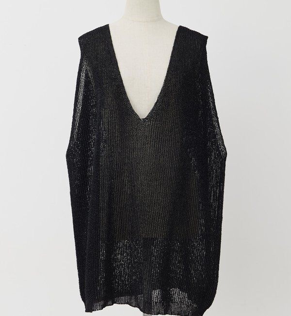  「テープヤーンベスト」|ニット・セーター|