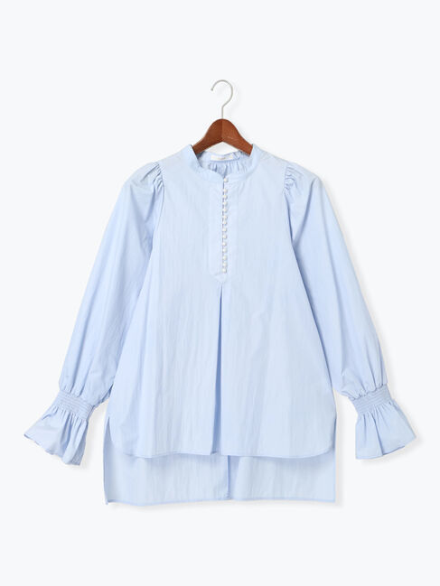 Te chichi「フロントパール釦ブラウス」|シャツ・ブラウス|