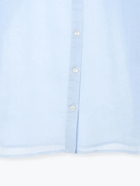 Samansa Mos2「シアーリネンシャツ」|シャツ・ブラウス|