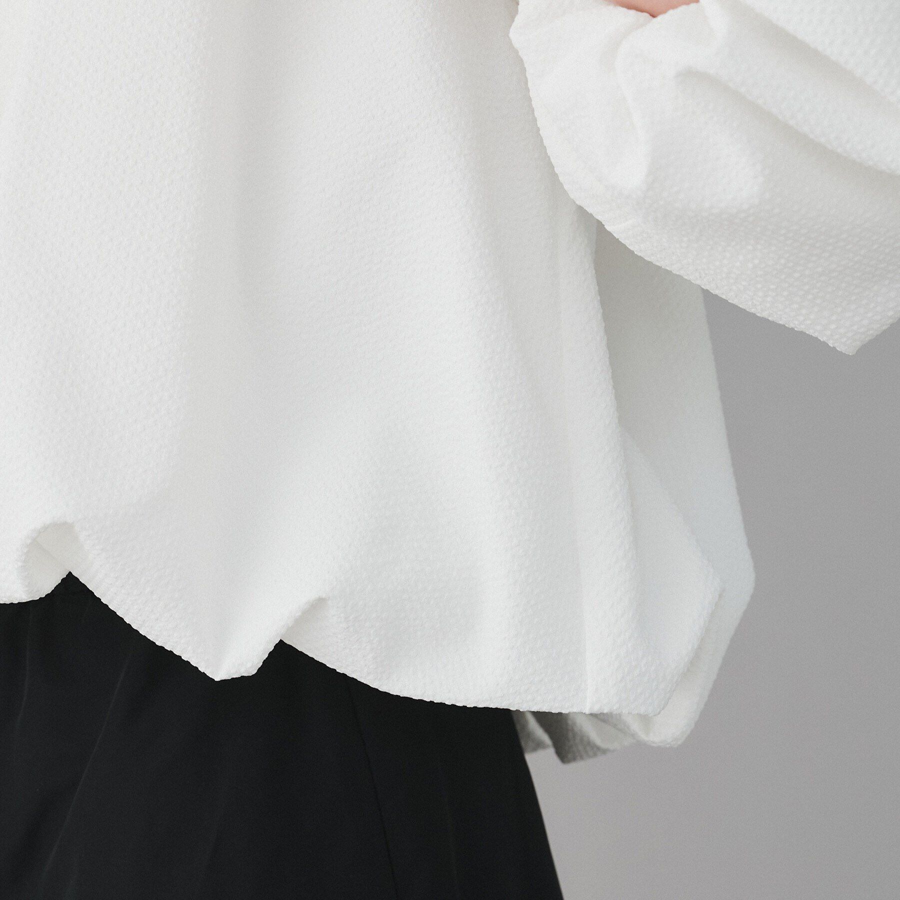 UNTITLED「【MARILYN MOON】別注 前後2way バルーンスリーブブラウス」|シャツ・ブラウス|