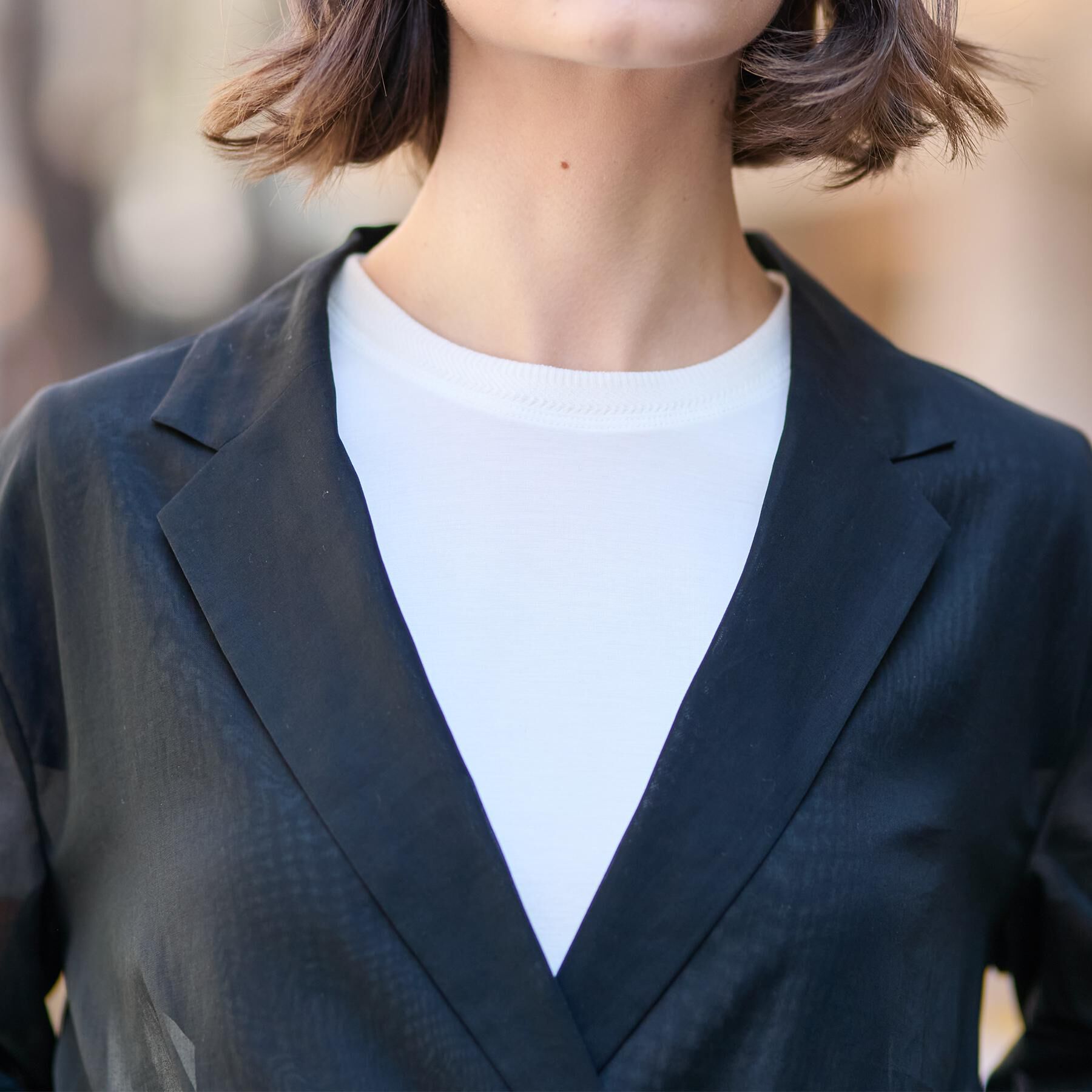 DRESSTERIOR「【清涼感/洗える】エアリーシアーダブルジャケット」|テーラードジャケット|