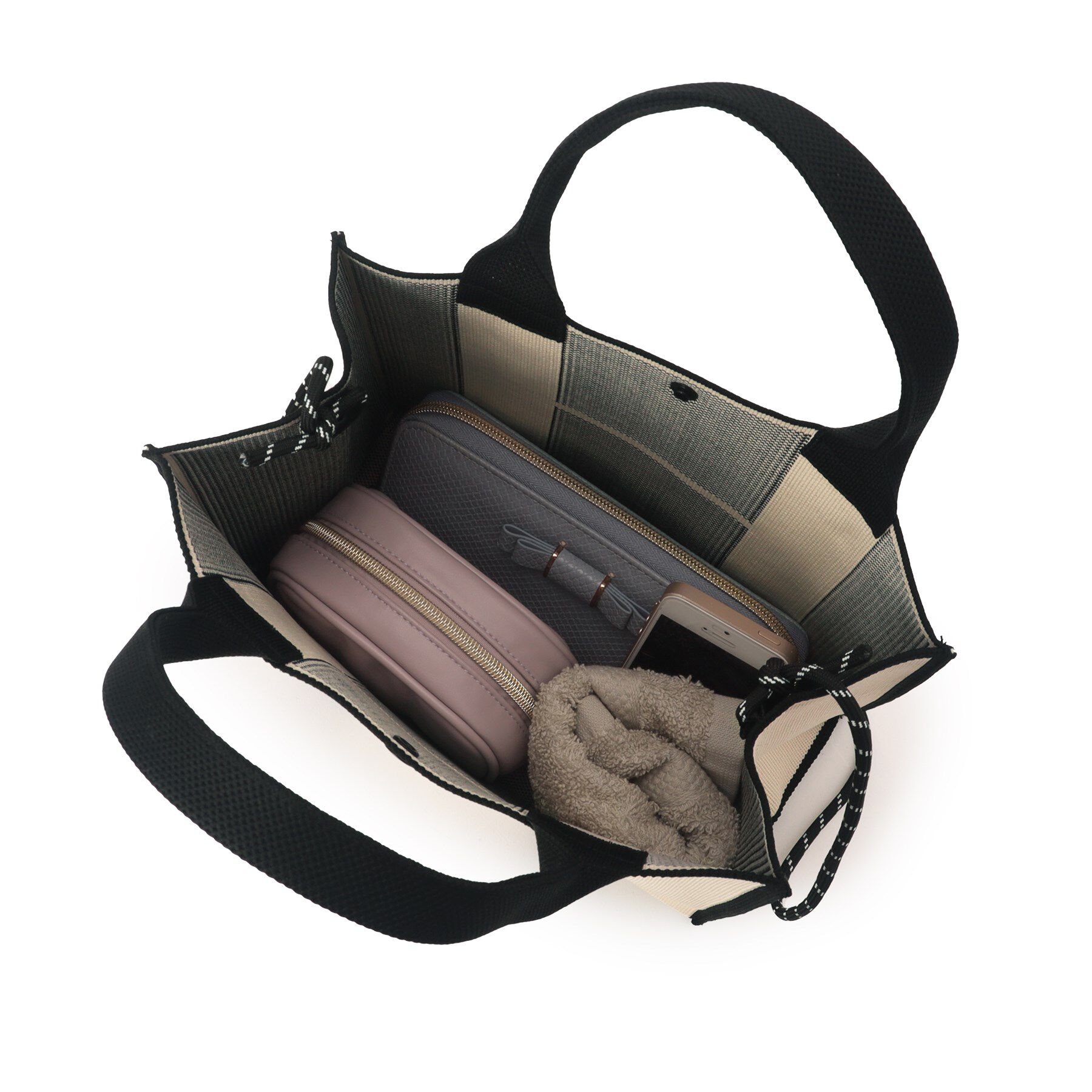 grove「ニットアソート2WAYトート」|トートバッグ|