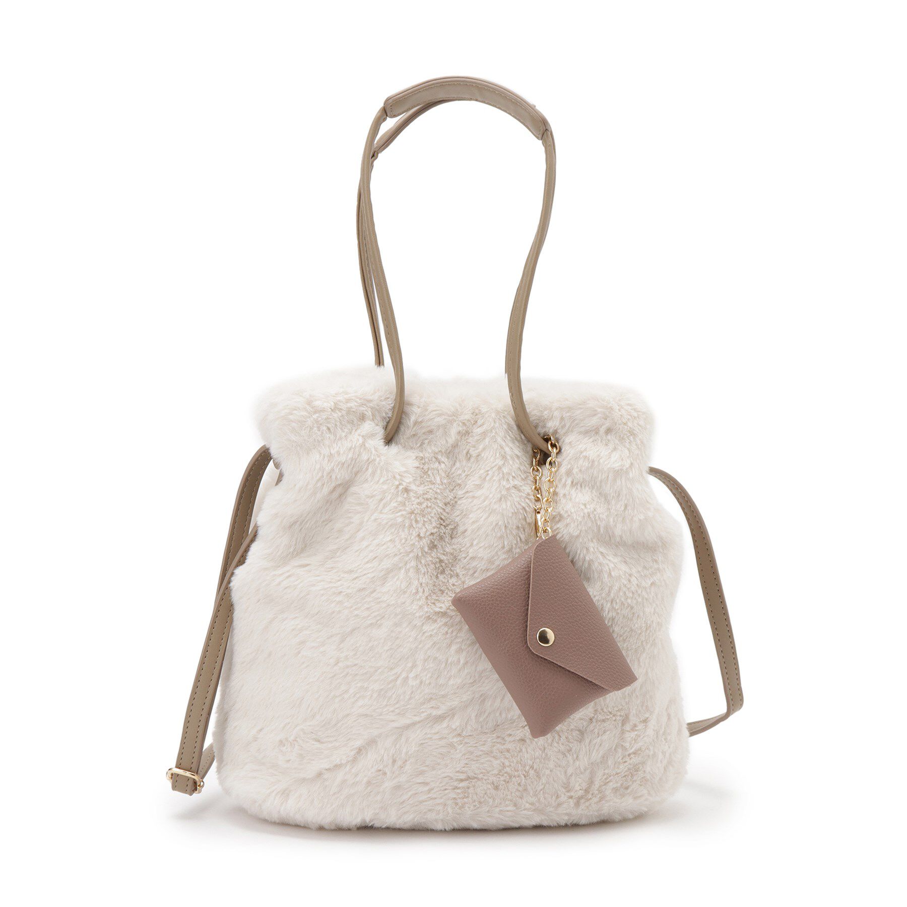 grove「エコファーポーチ付き2WAYショルダー」|ショルダー・メッセンジャー|