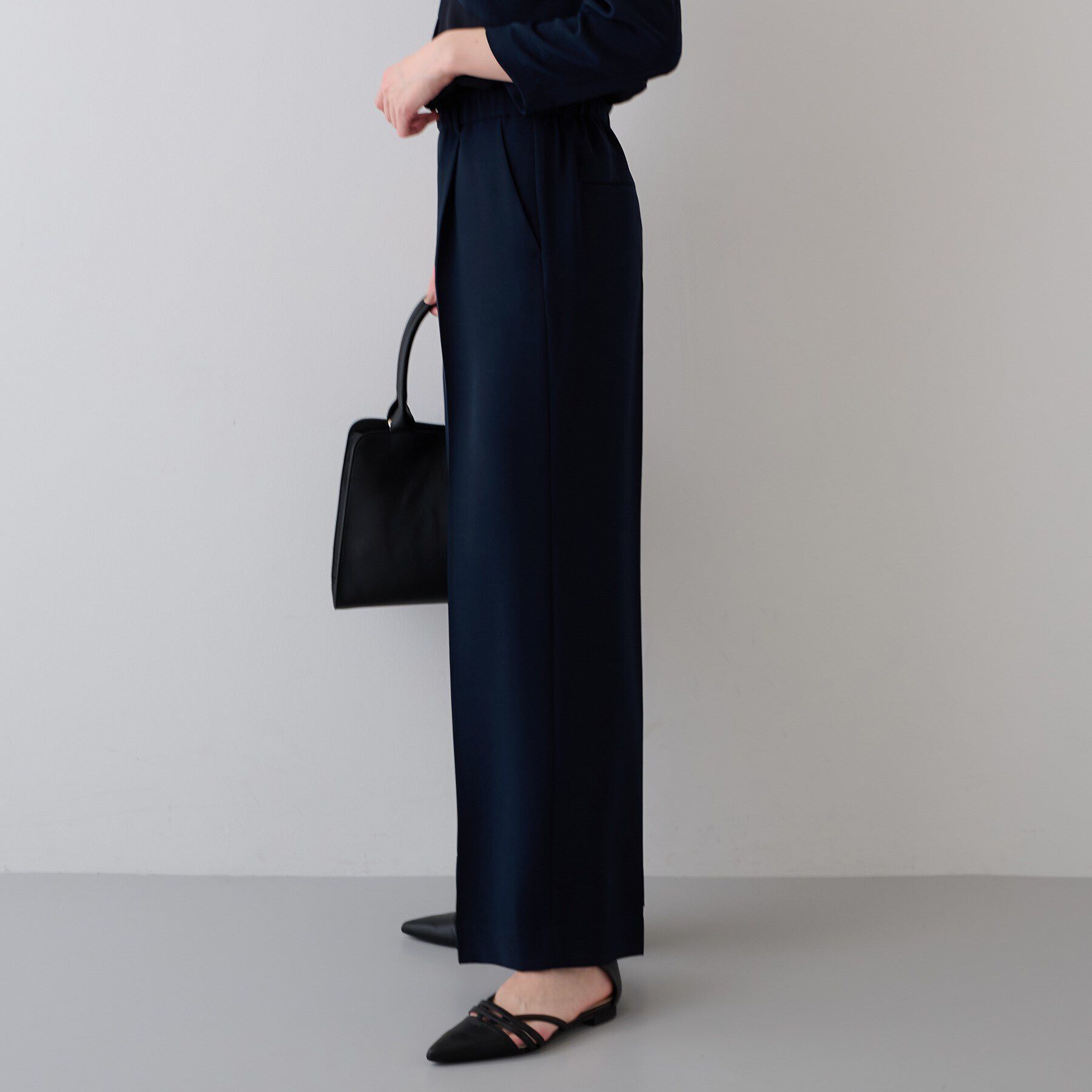 INDIVI「【着る日傘/遮熱/UVケア】ワイドパンツ」|スーツ|