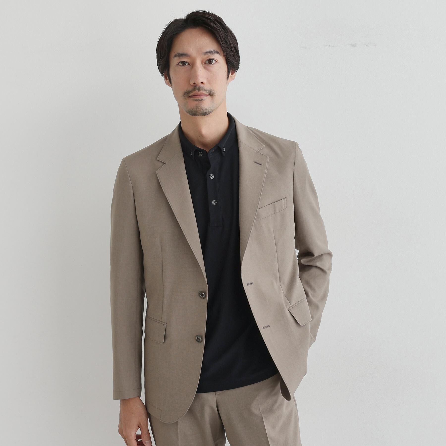 TAKEO KIKUCHI「【COOL CITY WEAR】アーバンクール ジャケット /接触冷感・吸水速乾」|テーラードジャケット|