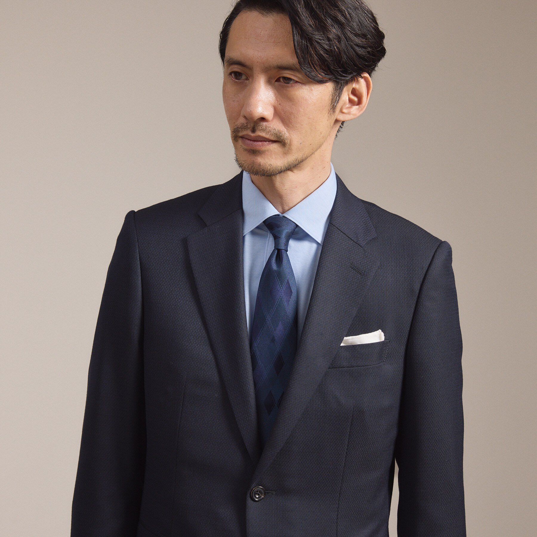 TAKEO KIKUCHI「【縁起の良いネクタイ】PNJシャドーアーガイルネクタイ」|ネクタイ・蝶ネクタイ|