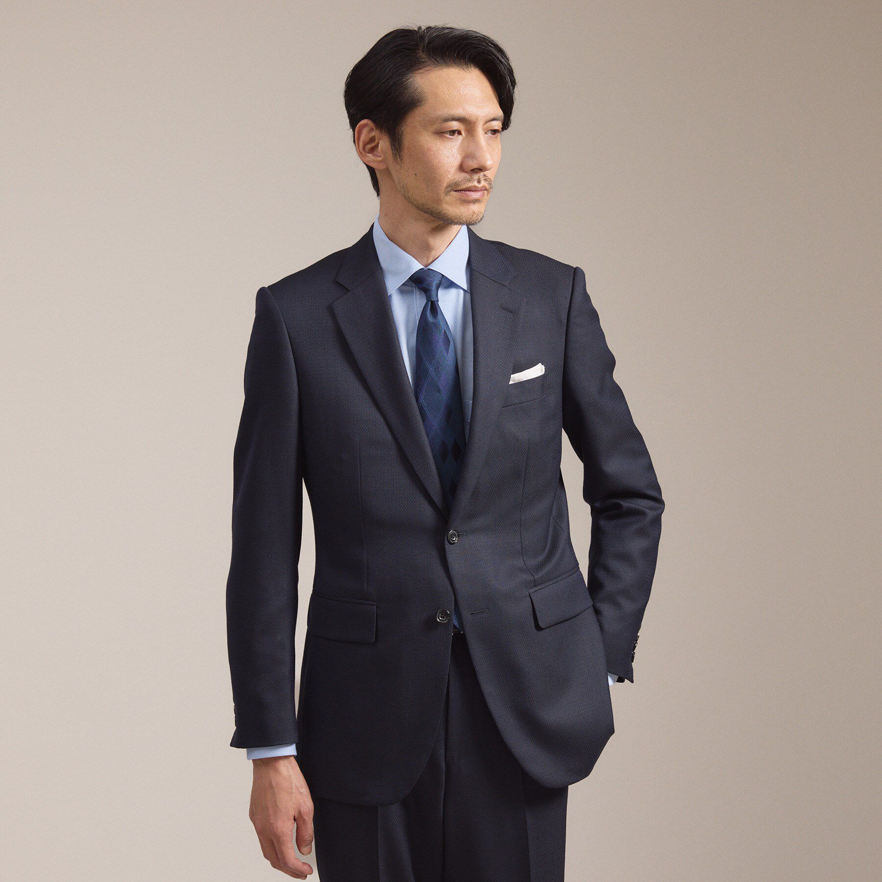 TAKEO KIKUCHI「【縁起の良いネクタイ】PNJシャドーアーガイルネクタイ」|ネクタイ・蝶ネクタイ|