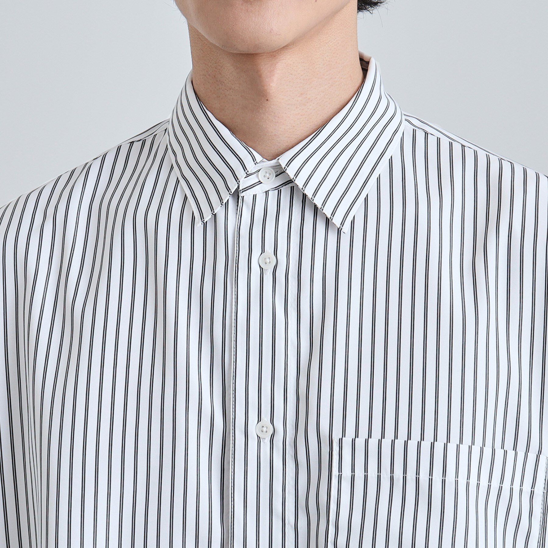 tk.TAKEO KIKUCHI「レイヤードストライプシャツ」|シャツ・ブラウス|