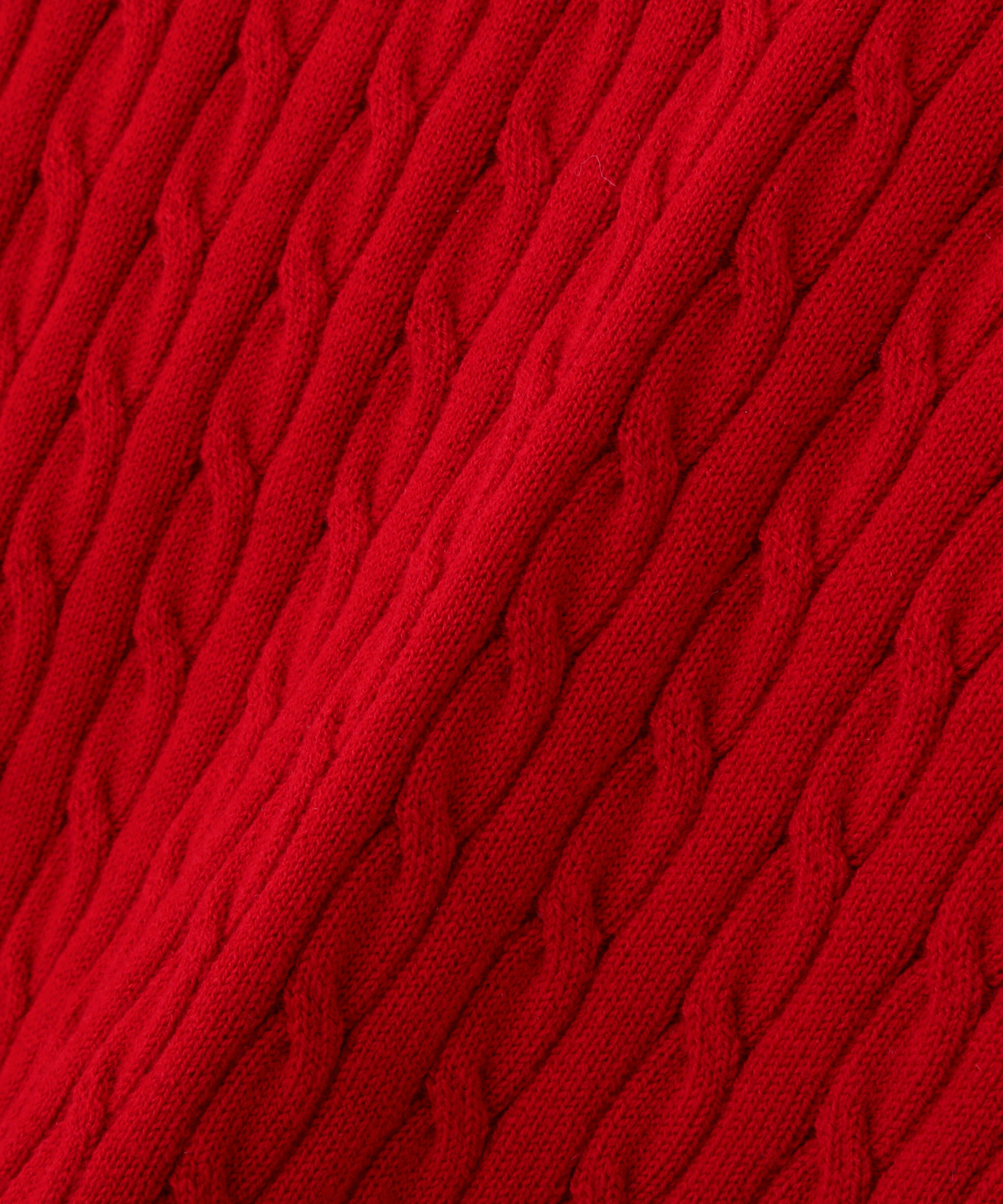  「レイヤード衿ケーブルニット」|ニット・セーター|