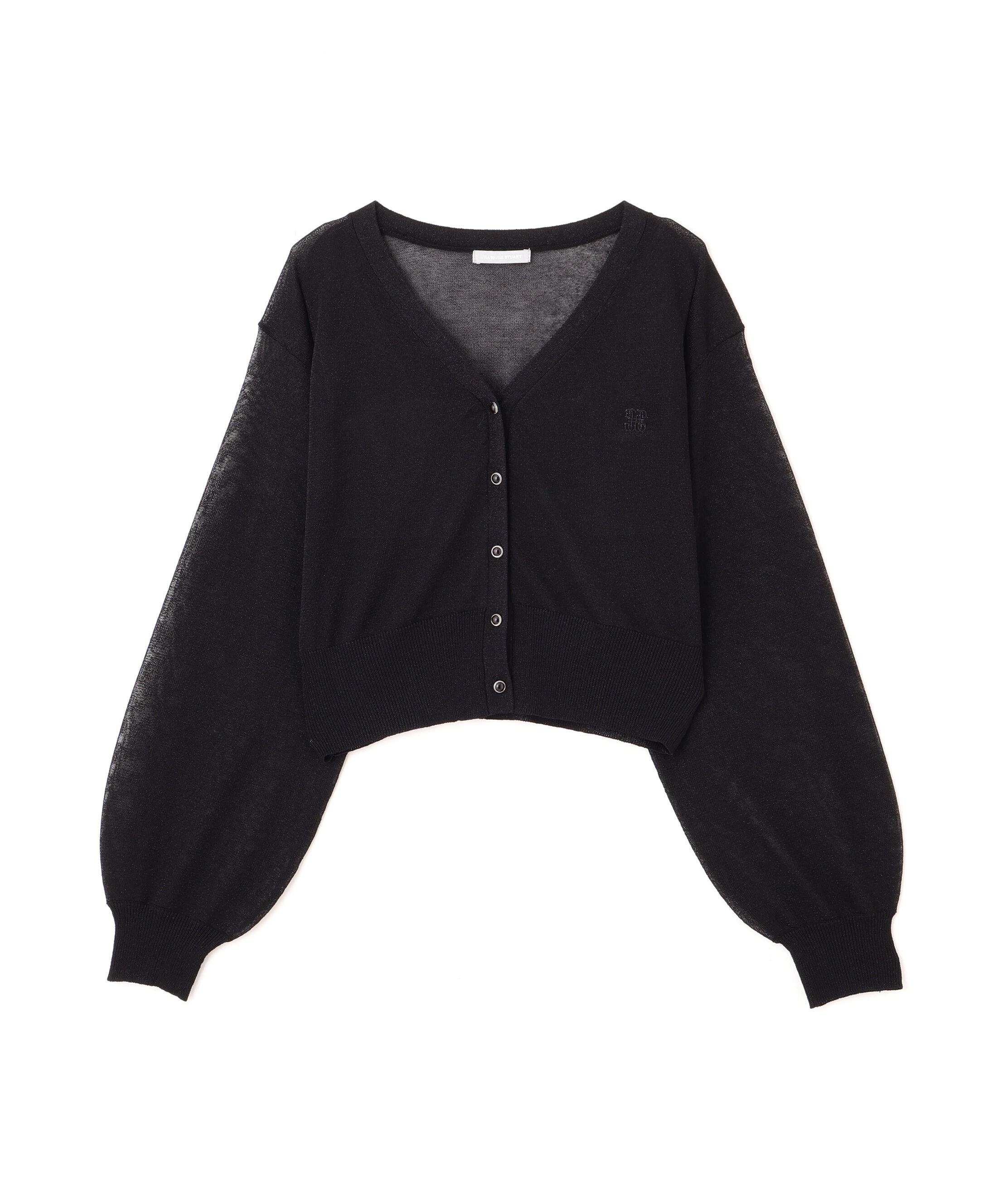  「シャイニーシアーカーディガン」|ニット・セーター|