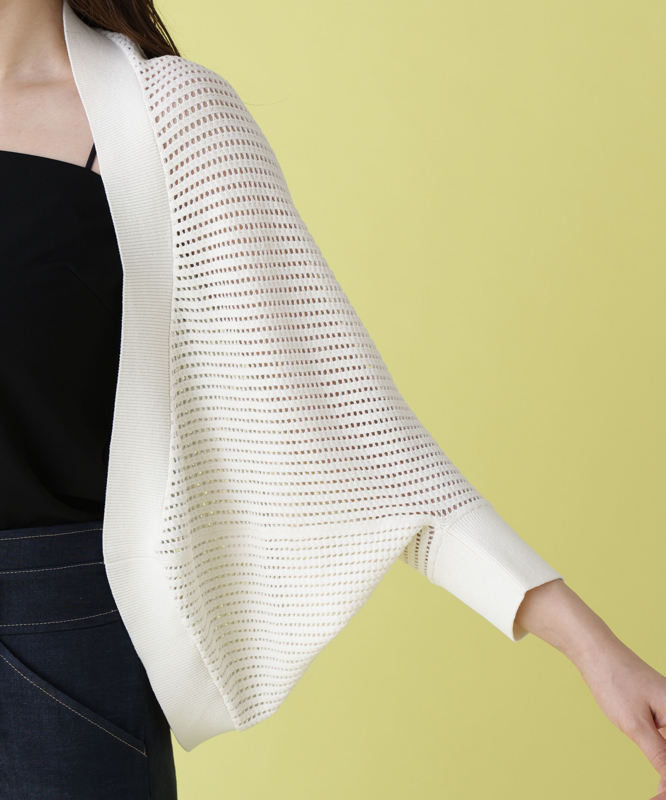  「メッシュニットカーディガン」|その他|