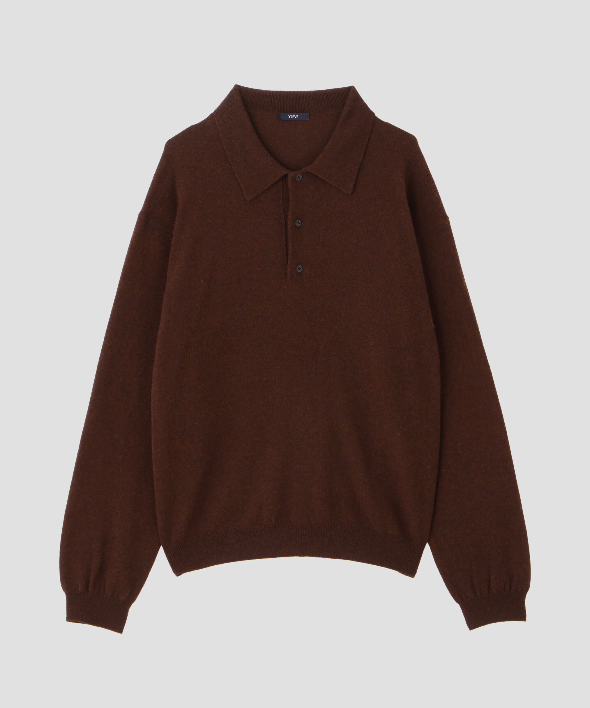 YLEVE 「YLEVE / CASHMERE KNIT POLO」|ニット・セーター|