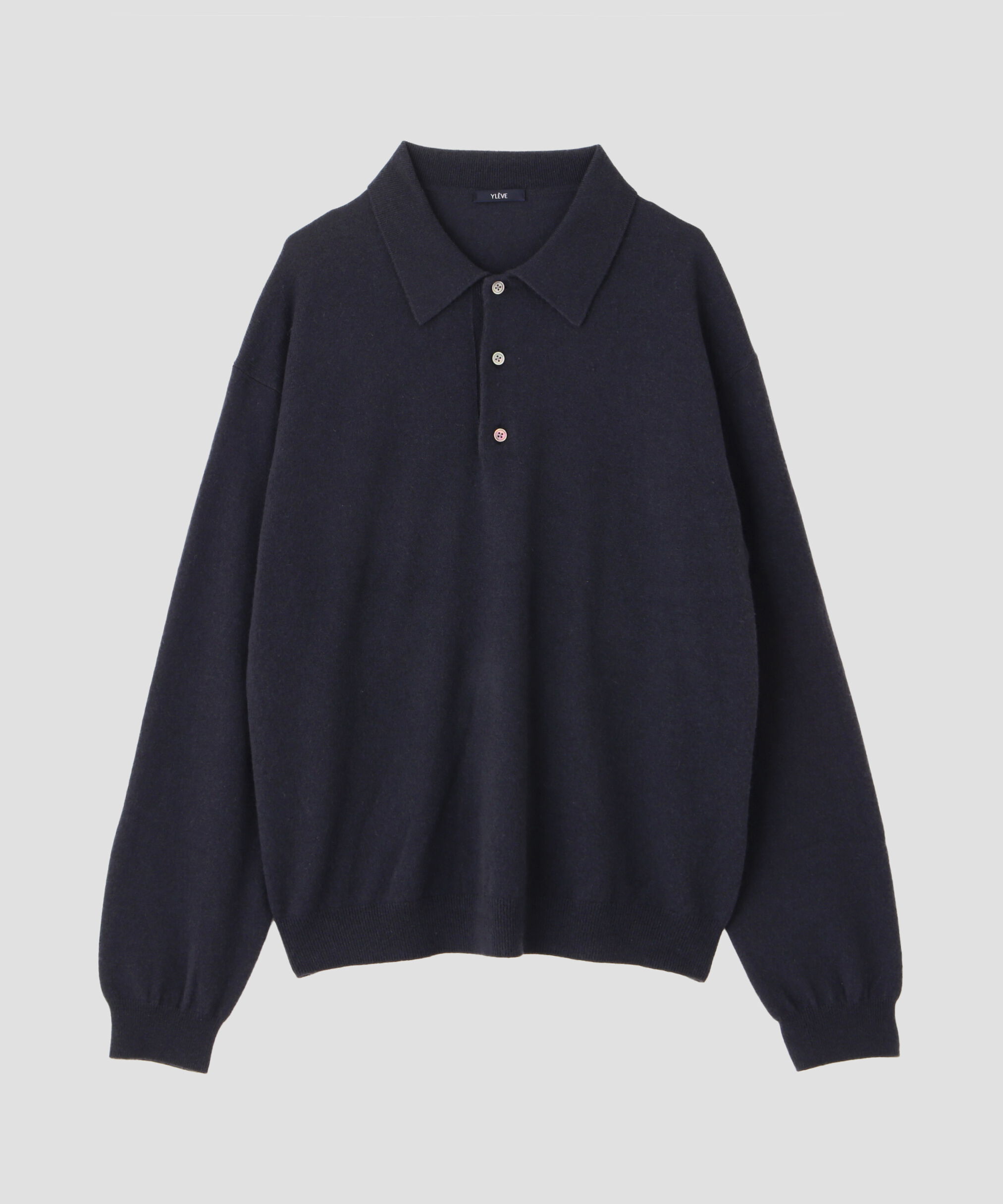 YLEVE 「YLEVE / CASHMERE KNIT POLO」|ニット・セーター|