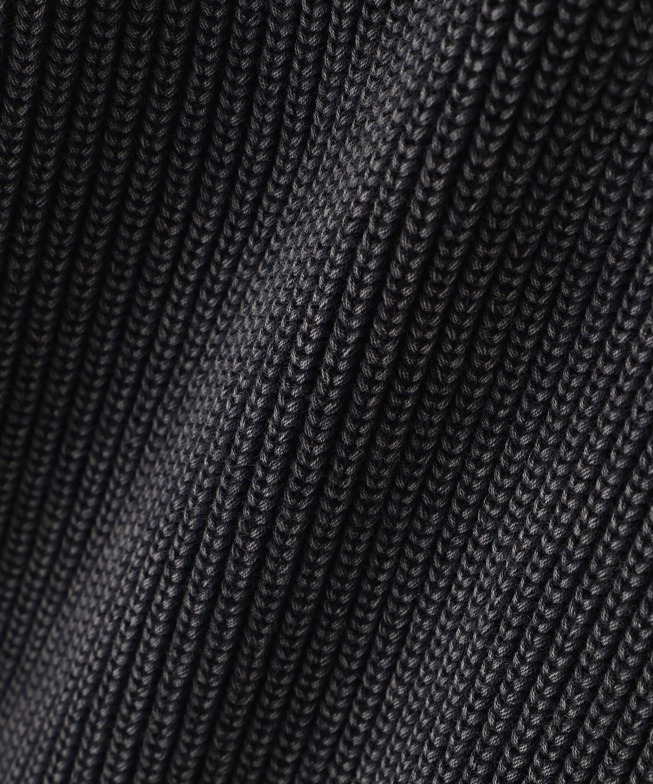 YLEVE 「YLEVE / FADED STONEWASH KNIT ZIP PULLOVER」|ニット・セーター|