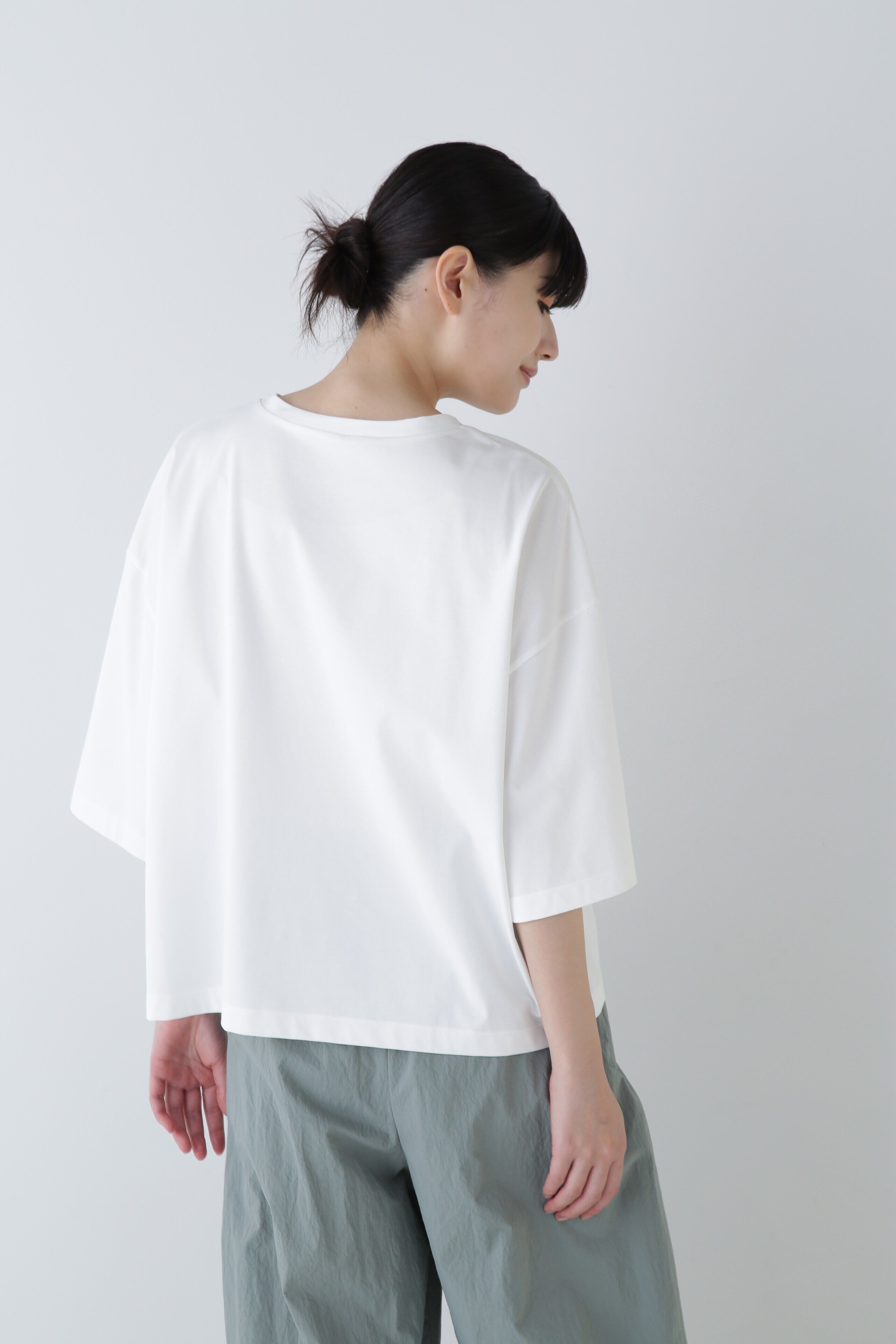  「◆Ｃ／ＰＥハイゲージプレーティング天竺カットソー」|Tシャツ・カットソー|