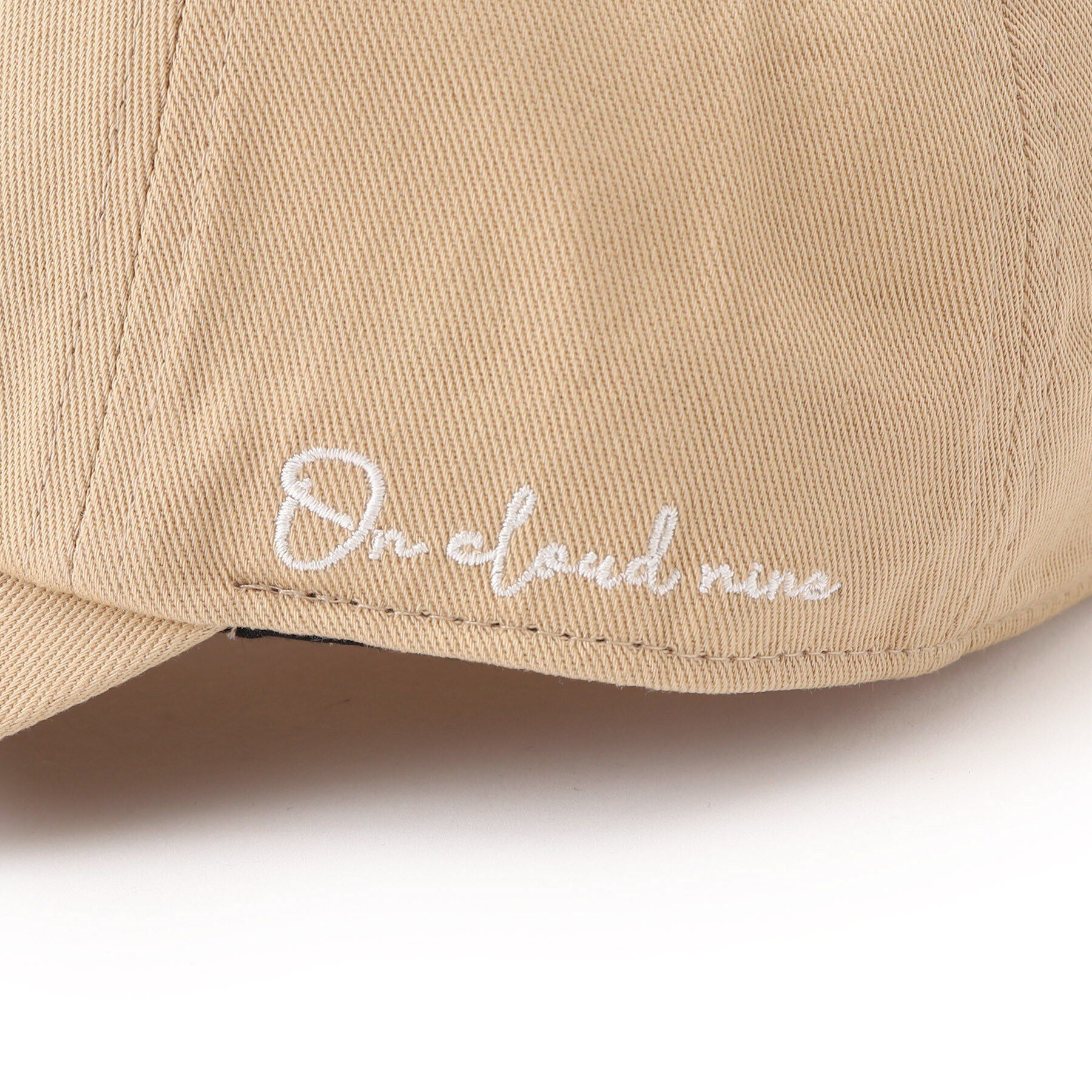 ITS&rsquo;DEMO「【サイズ調整可】サイド刺繍キャップ」|キャップ・キャスケット|