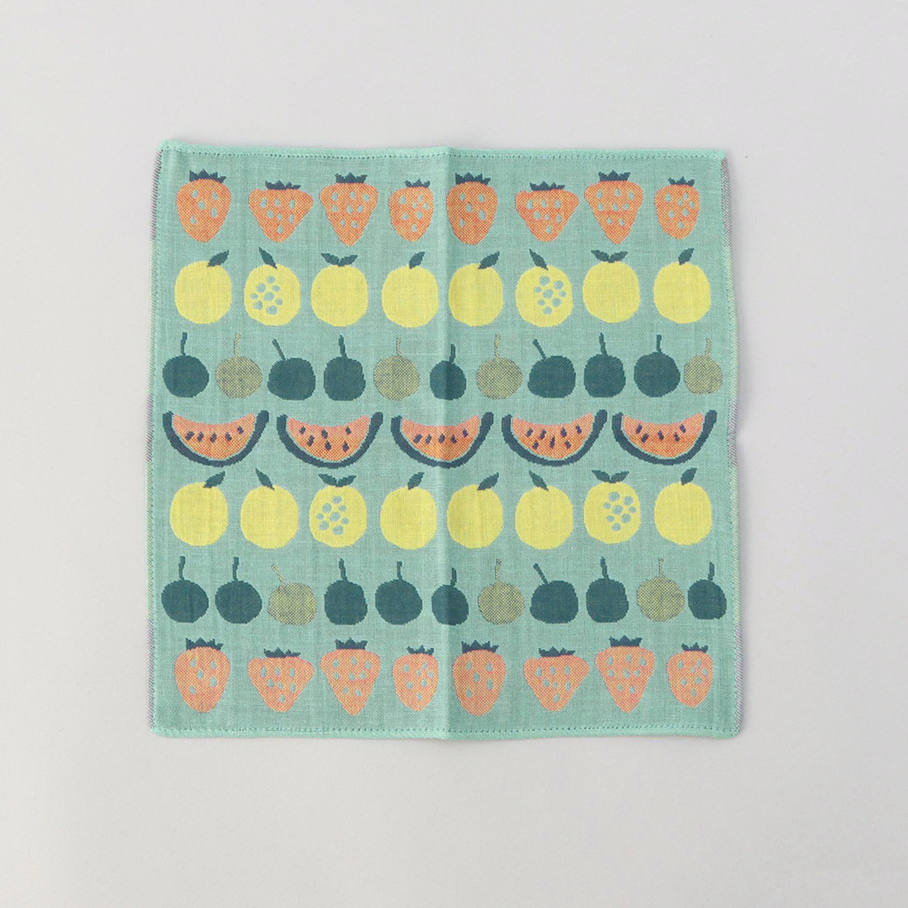 212 KITCHEN STORE「3重ガーゼはんかち フルーツフルーツ」|ハンカチ|その他