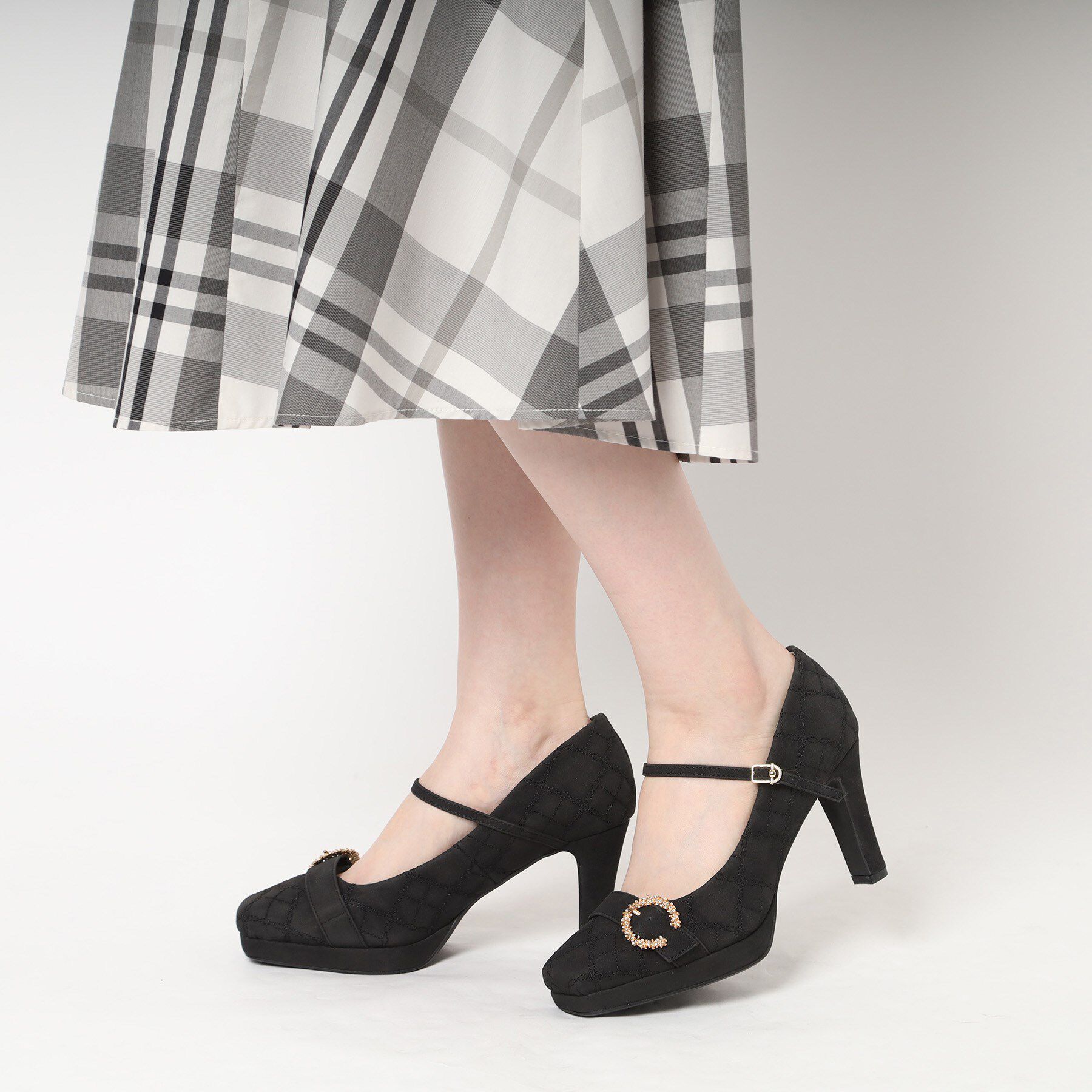 ESPERANZA「《先行予約》オリジナルキルティングパンプス」|パンプス|