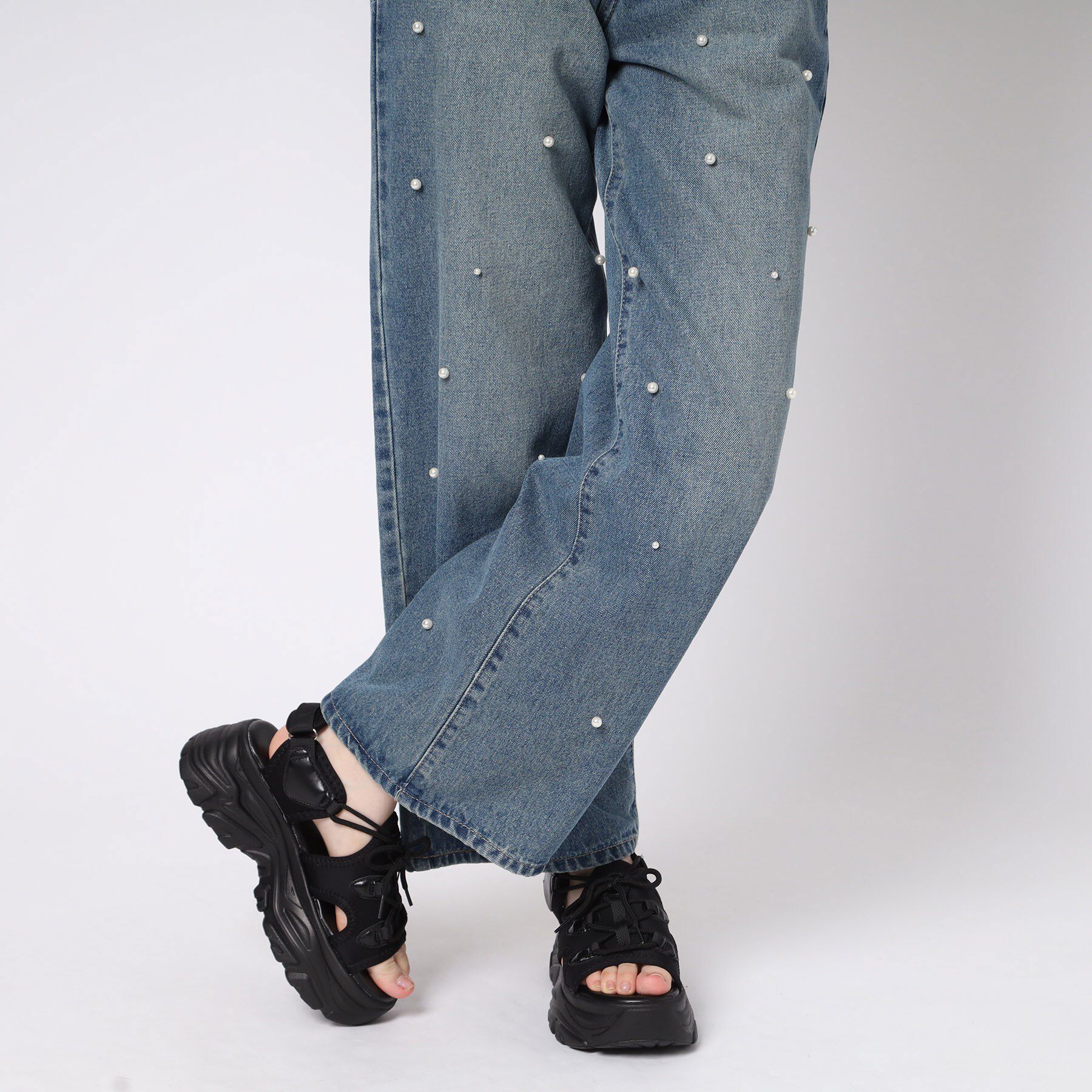 csT&P「厚底 スニーカーソールスポサン」|サンダル|