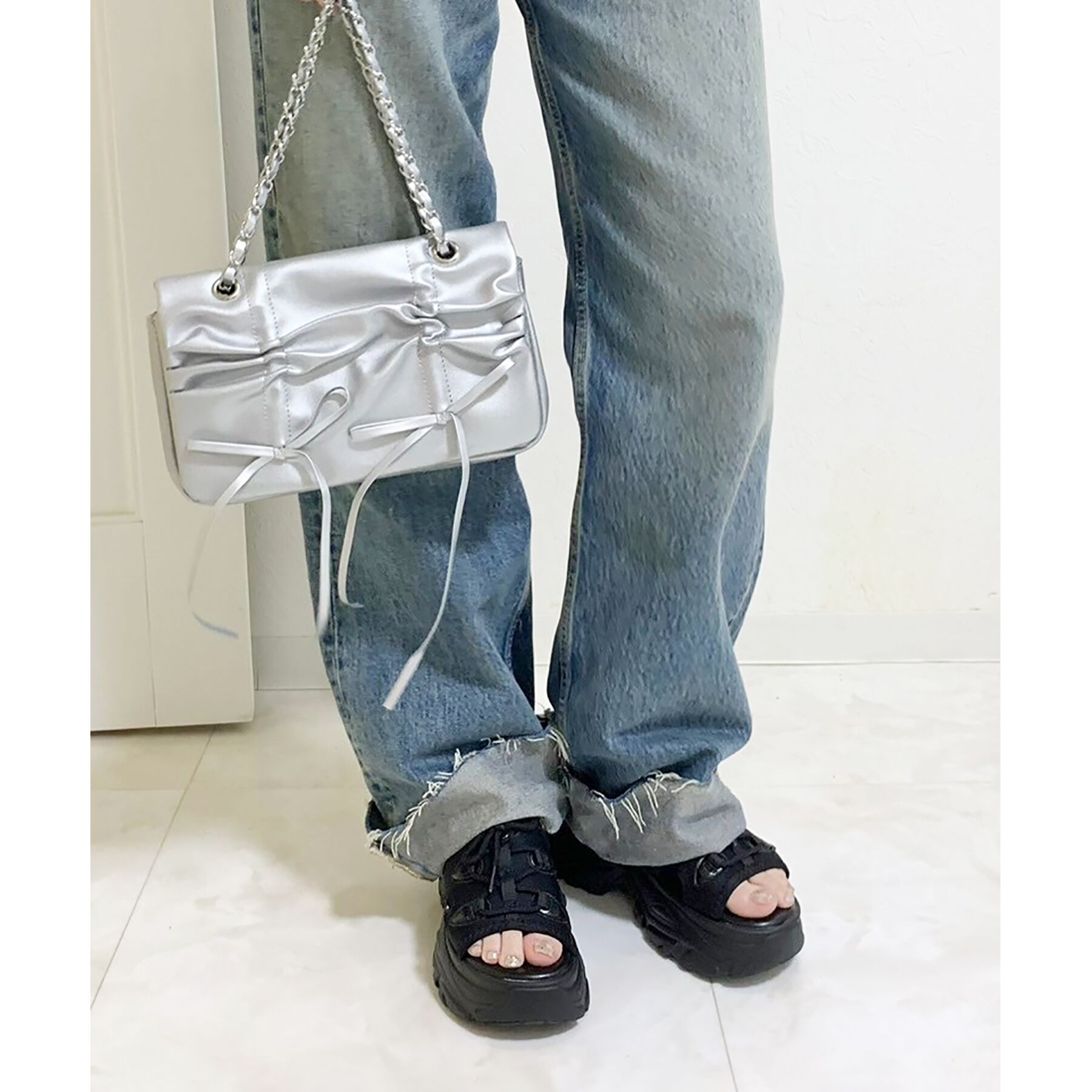 csT&P「厚底 スニーカーソールスポサン」|サンダル|