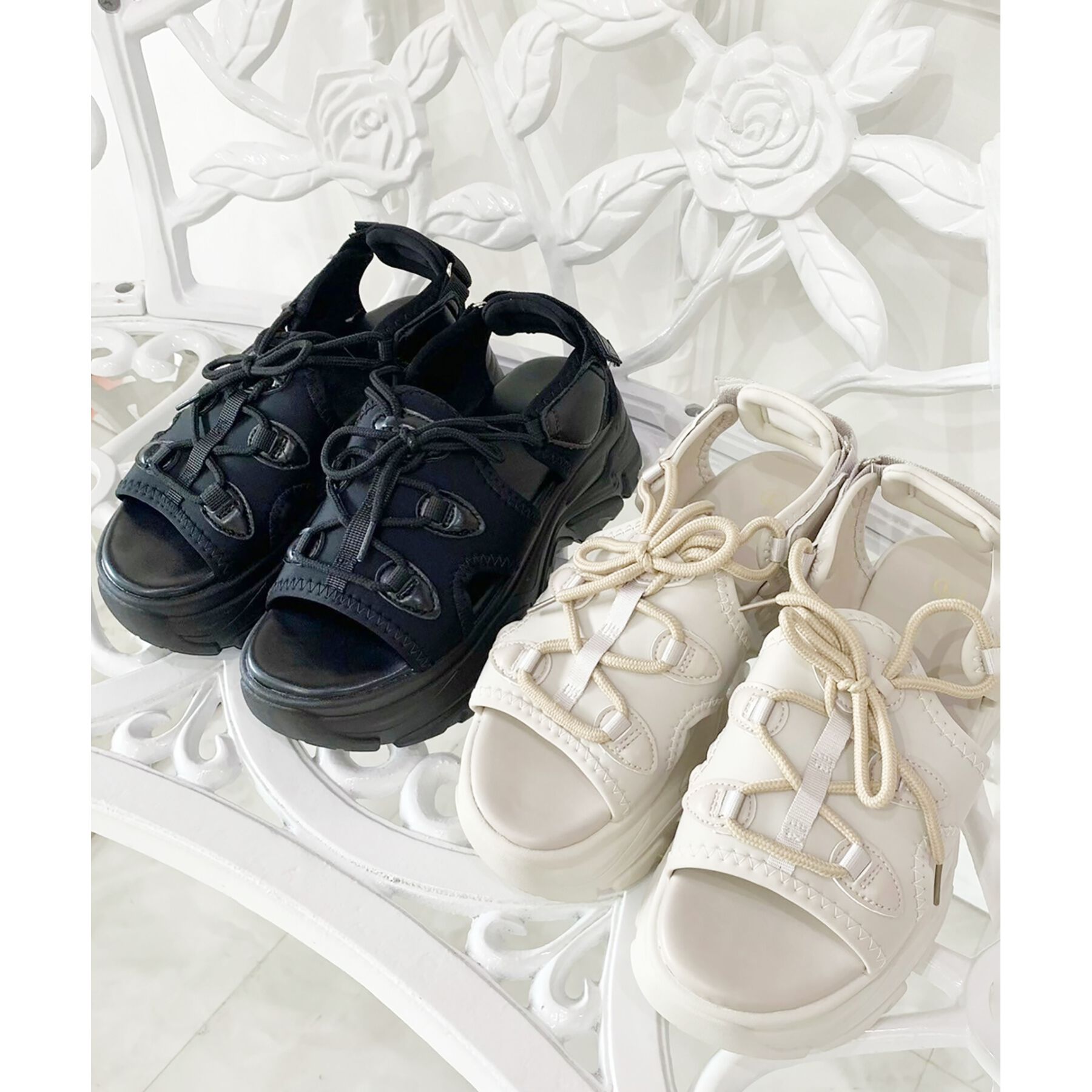 csT&P「厚底 スニーカーソールスポサン」|サンダル|