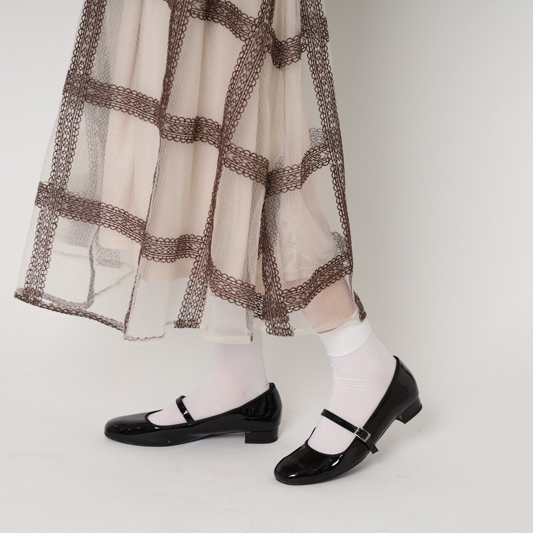 ESPERANZA「ローヒールストラップフラットシューズ」|その他|