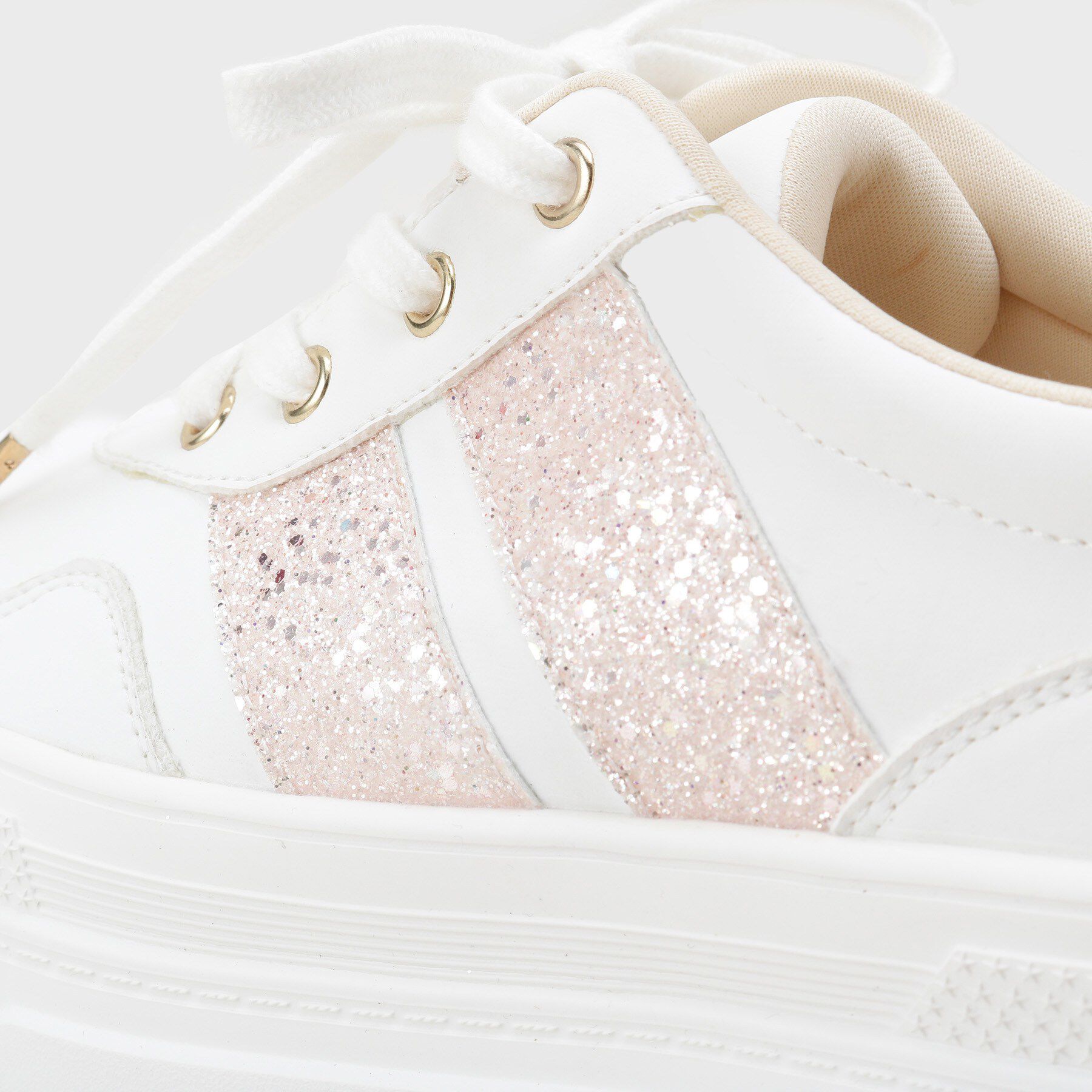 ESPERANZA「ラメライン厚底スニーカー」|スニーカー|