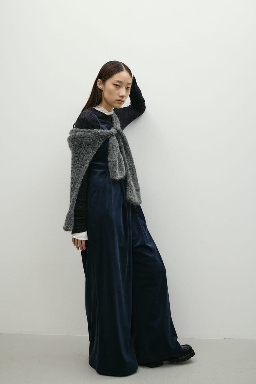 STYLEMIXER「ワイドタックベロアロンパース」|その他|