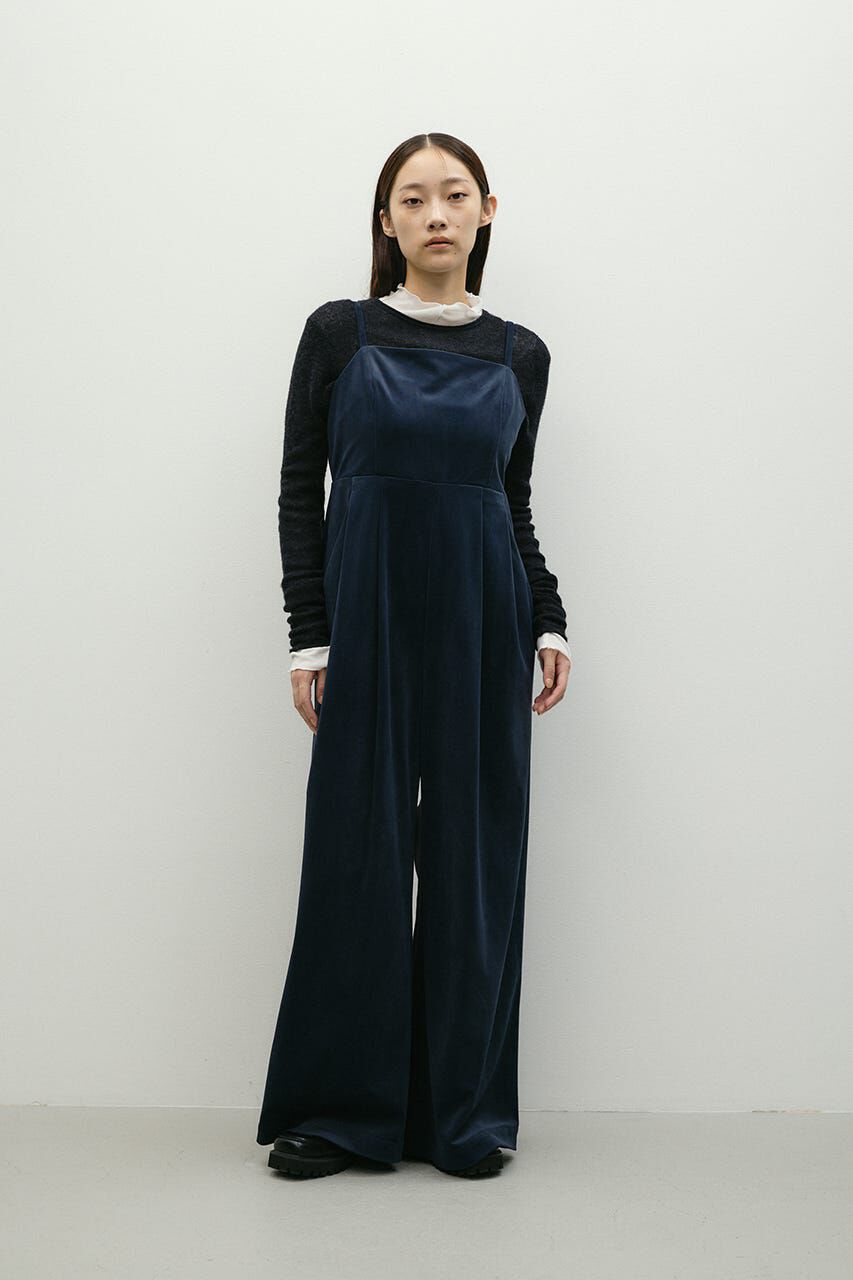 STYLEMIXER「ワイドタックベロアロンパース」|その他|