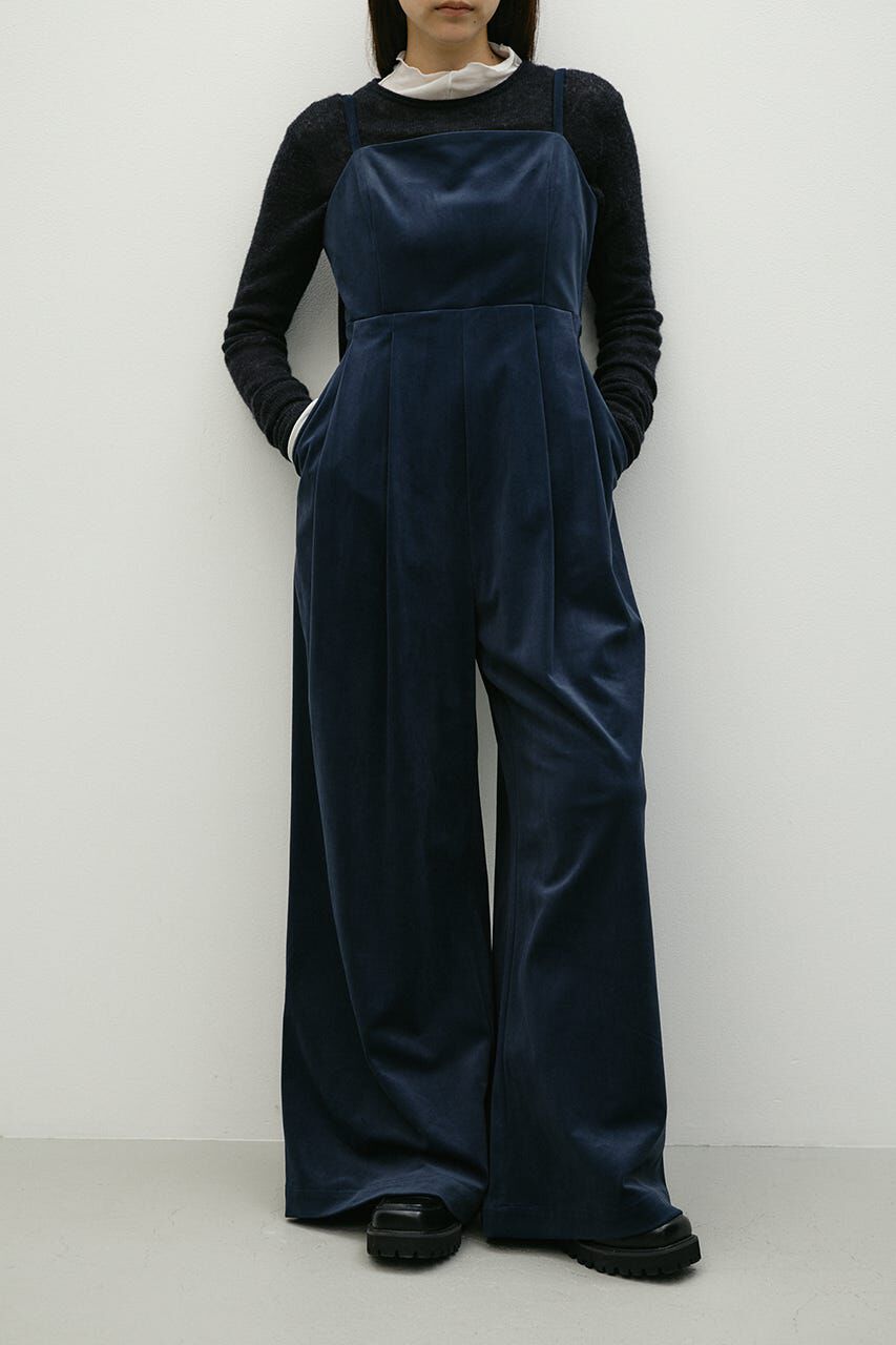 STYLEMIXER「ワイドタックベロアロンパース」|その他|